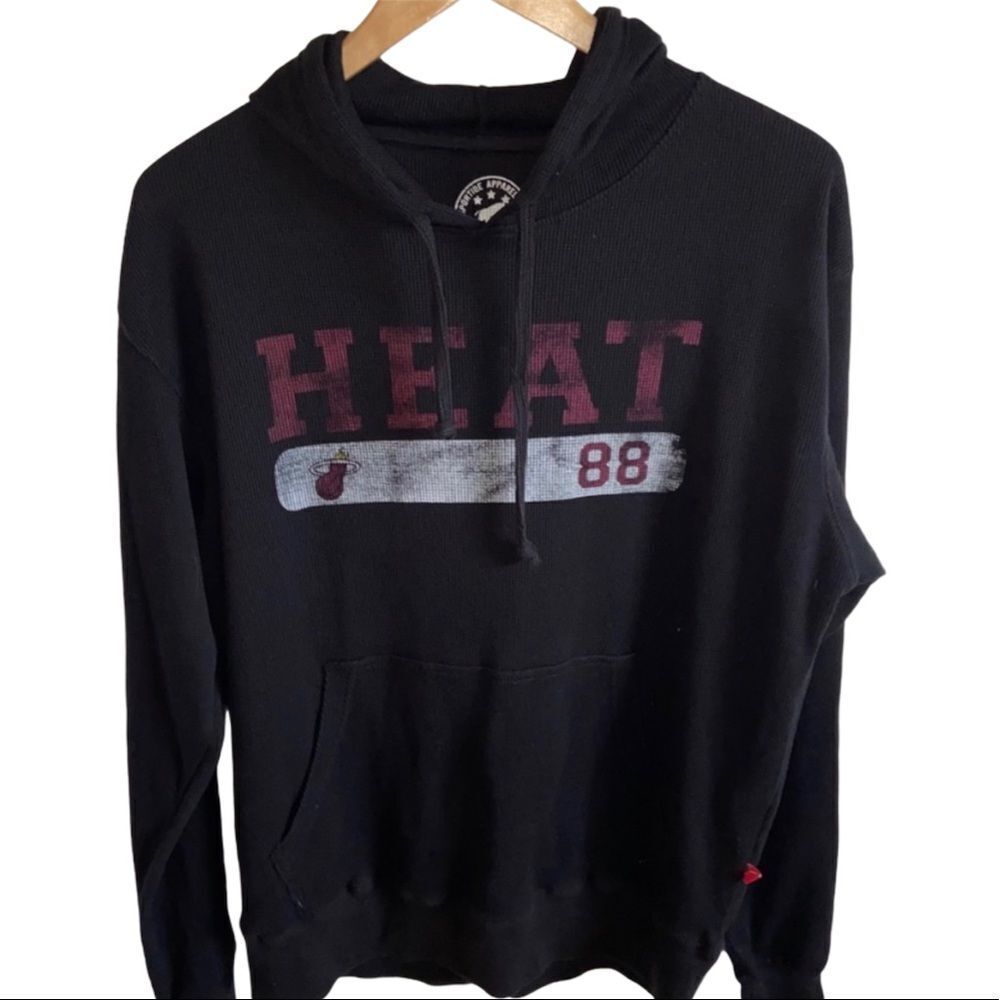 NBA Miami Heat waffle knit light weight hoodie